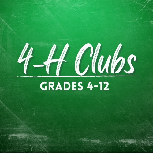 4-H Clubs Grades 4-12